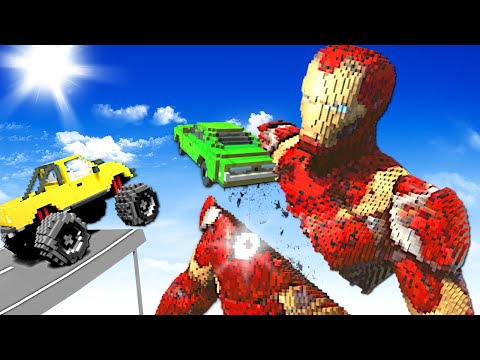 IRON MAN DESTROYED BY CARS! (Teardown)