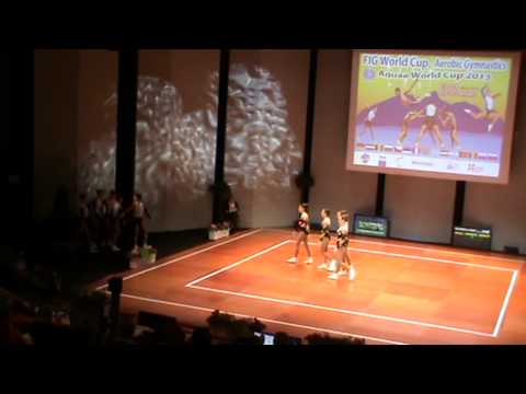 GREEK TEAM AEROBICS AIX LE BAIN 2013 GROUP AG2