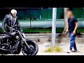 PEGADINHA MOTOQUEIRO FANTASMA O RETORNO Ghost Rider Pranks