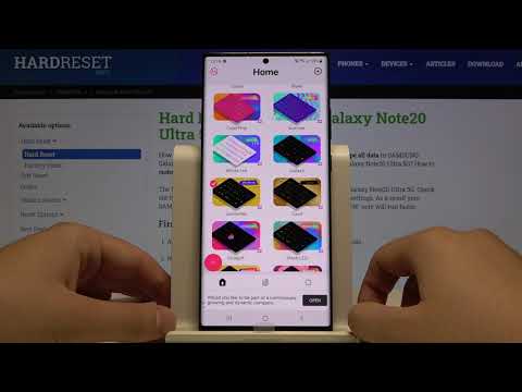 How to Install LED Keyboard in SAMSUNG Galaxy Note 20 Ultra – Customize Keyboard