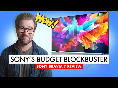 Sony 75 Inch Mini LED QLED 4K Ultra HD TV BRAVIA 7 Smart Google TV with Dolby Vision HDR and Exclusive Features for PlayStation®5 (K-75XR70) video review thumbnail