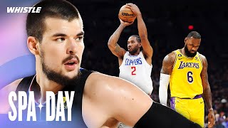 Kawhi Over LeBron!? 🤯 Ivica Zubac's HOTTEST Takes At The Spa