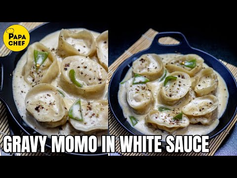 Gravy Momo | How to cook momo in White sauce (Easy Recipe)
