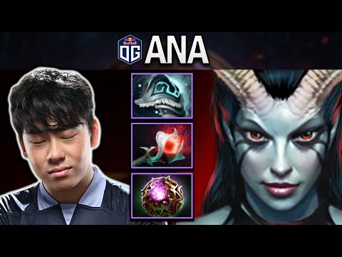 OG.ANA QUEEN OF PAIN WITH SHIVA'S-OCTA - DOTA 2 7.27 GAMEPLAY