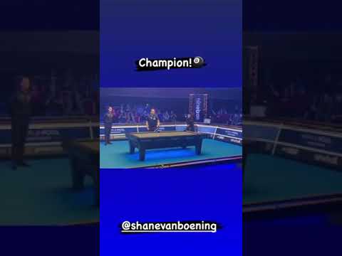 Shane Van Boening won his 1st world Title