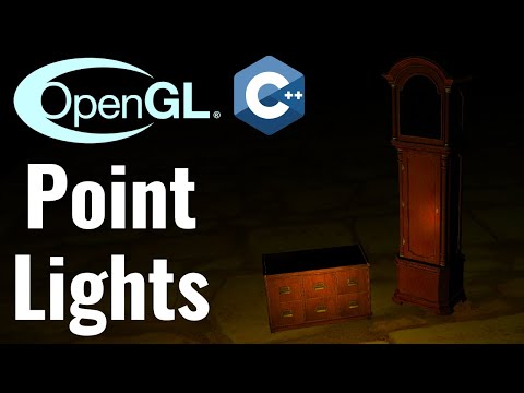 Multiple Point Lights  // OpenGL Tutorial #22