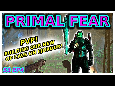 BUILDING OUR NEW OP BASE ON FJORDUR! ARK PVP PRIMAL FEAR S3 E4