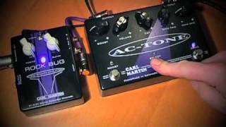 Video thumbnail for Carl Martin: Rock Bug and AC-Tone (with Telecaster) by Brett Kingman