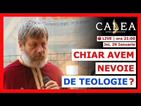 🔴 LIVE #1152 - CHIAR AVEM NEVOIE DE TEOLOGIE? || Pr. TUDOR CIOCAN