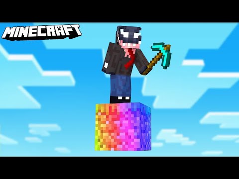 MINECRAFT, ale TYLKO NA 1 SUPER BLOKU!