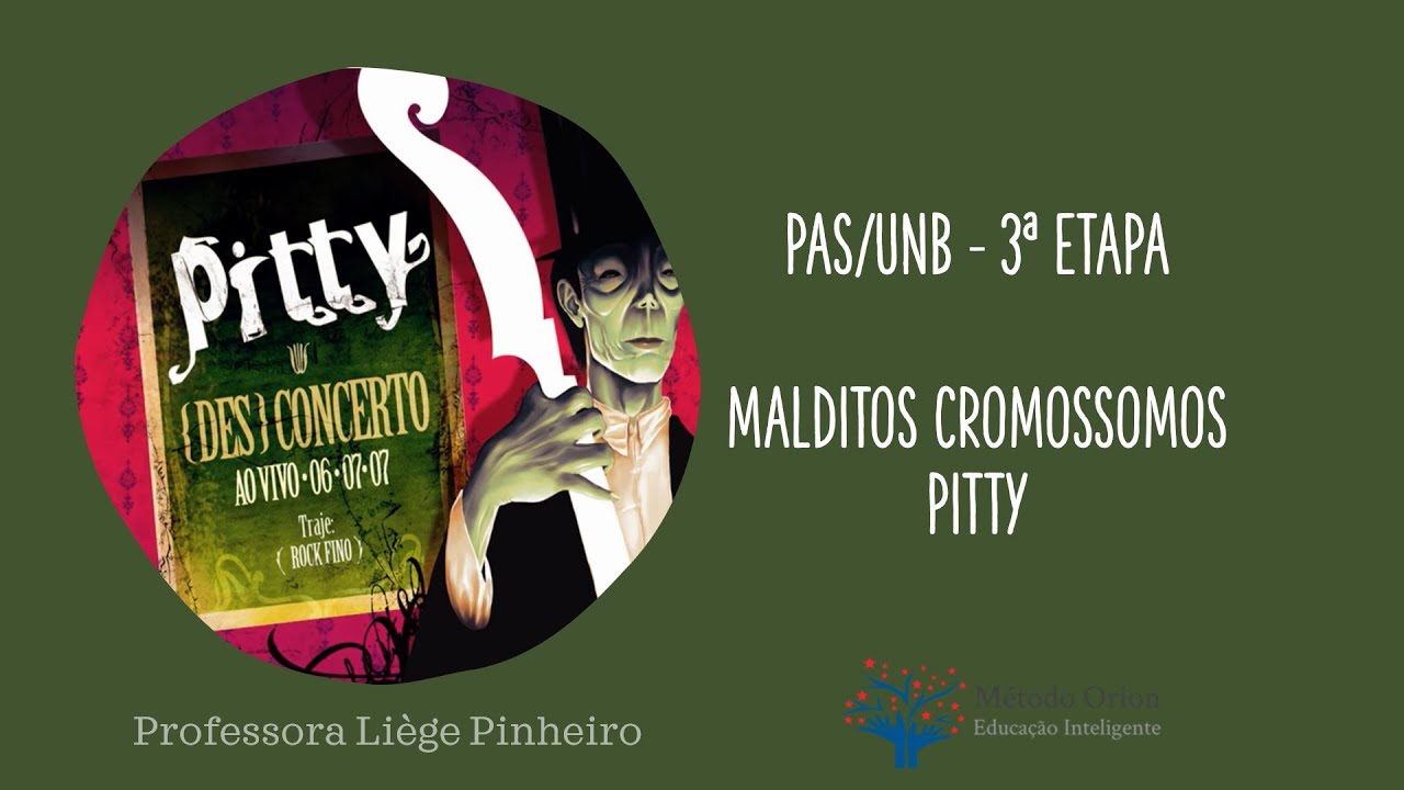 Análise Musical MALDITOS CROMOSSOMOS, Pitty - PAS/UnB 3ª Etapa