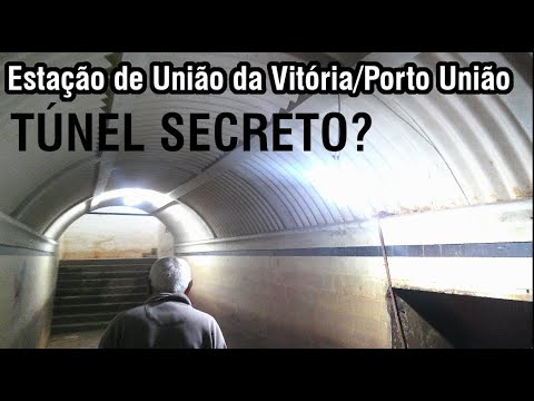 Estação de União da Vitória no Paraná e Porto União em Santa Catarina