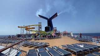 Carnival Elation Sea Day!