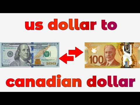 US Dollar To Canadian Dollar Exchange Rate Today | USD To CAD | Canadian Dollar To US Dollar