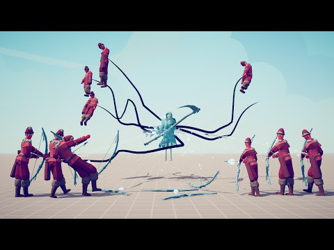 10x ICE ARCHERS vs EVERY UNIT - Totally Accurate Battle Simulator TABS