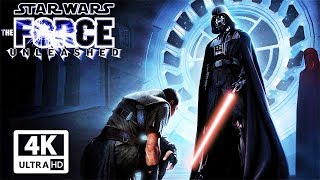 STAR WARS: THE FORCE UNLEASHED 4K All Cutscenes (Game Movie) UltraHD 60FPS