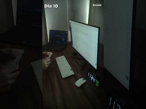 Dia 10 estudando para concurso Câmara Senador Canedo