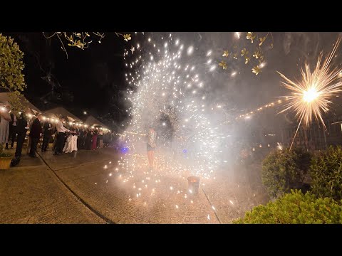 Pyro wedding entertainment highlights 