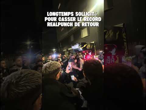 Quand le peuple réclame Realpunch pour casser le record #punchmachine #realpunch #pourtoi