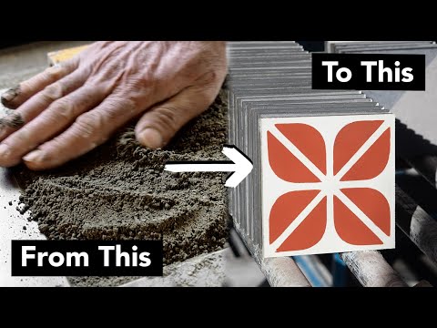 How Handmade Cement Tiles are Made | STAREL stones
