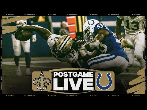 Colts vs. Saints Postgame Show | 2023 NFL Week 6