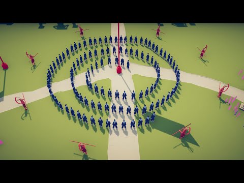 120x ALL FACTION vs 8x MONKEY KING - Totally Accurate Battle Simulator | TABS
