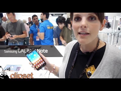 Samsung Galaxy Note #IFA #Videorama