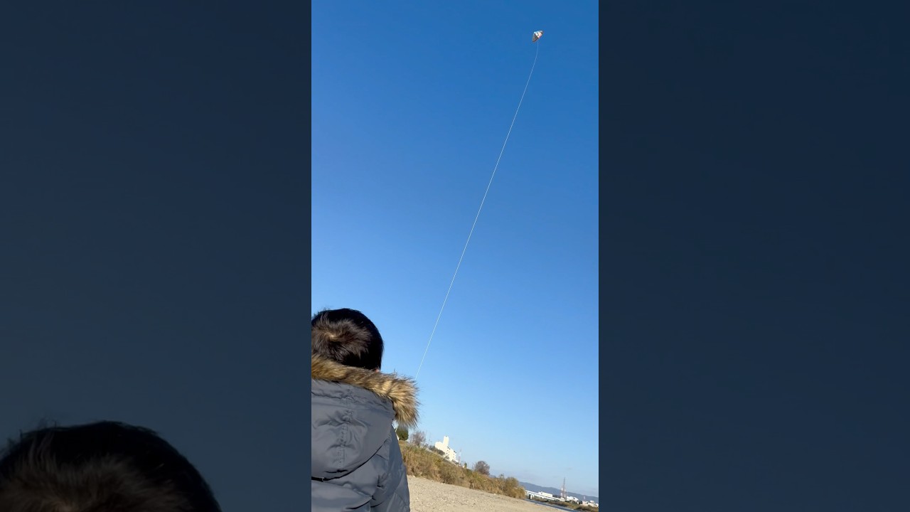 お正月には凧揚げて〜♪