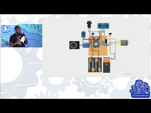 devopsdays Minneapolis 2018 - David Washington - How I added AI to my ‘80s robot