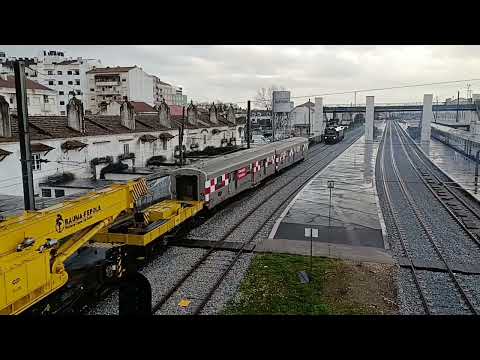 CP MEDWAY e CAPTRAIN. Comboios no entroncamento 