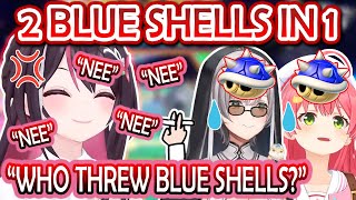 AZKi Lets Out Adorable Noises from Getting Mario Kart'ed [2nd Hololive Switch 2-Losers Cup]