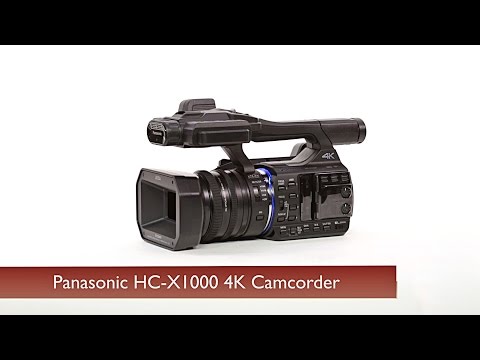 First Look: Panasonic HC-X1000 4K Camcorder