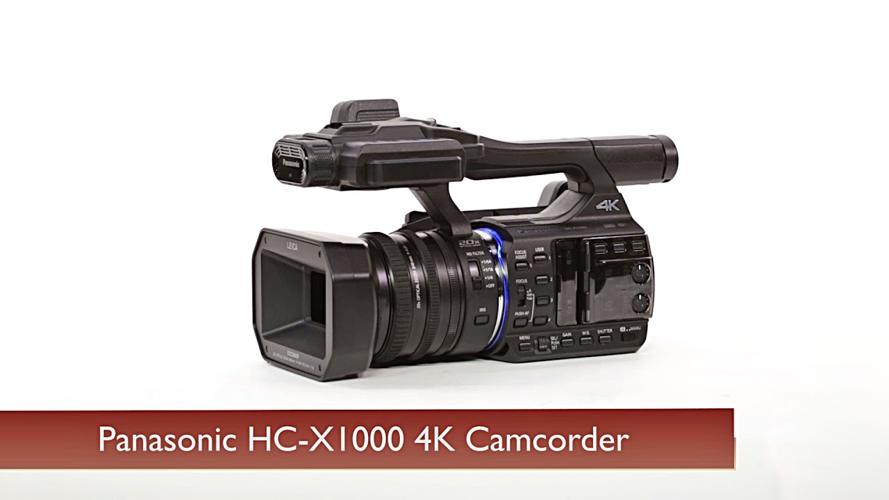 Видеокамера Panasonic HC-X1000 4K