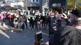 MOMO en FeelGood Flashmob 4 Feb 2015