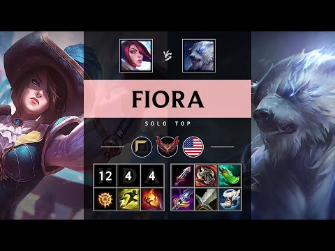Fiora Top vs Volibear - NA Grandmaster Patch 25.11