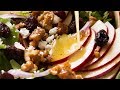 Apple Salad with Walnuts and Cranberries