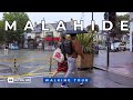 Dublin Ireland Malahide Village Walking In The Rain 4k