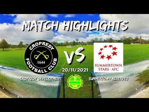 Cropredy Devs vs Summertown Res - MATCH HIGHLIGHTS 20/11/2021