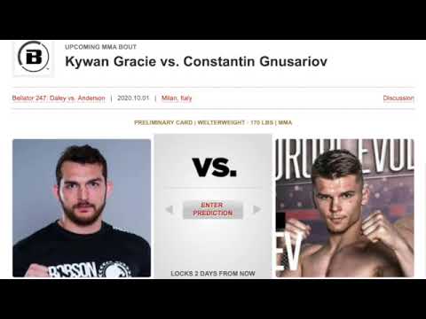 Kywan Gracie Vs Constantin Gnusariov Pre Fight Prediction