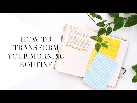 5種方法大幅改善你的晨間生活規律。 (5 WAYS TO DRASTICALLY IMPROVE YOUR MORNING ROUTINE)
