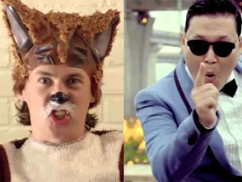 What does the Fox say/Gangnam Style (Ylvis and Psy) Mashup