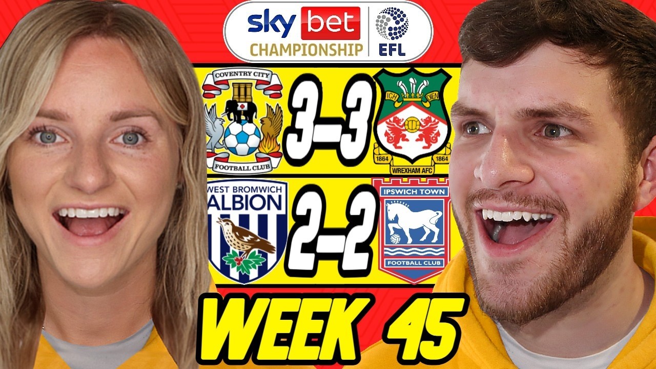 CHAMPIONSHIP WEEK 45 PREDICTIONS