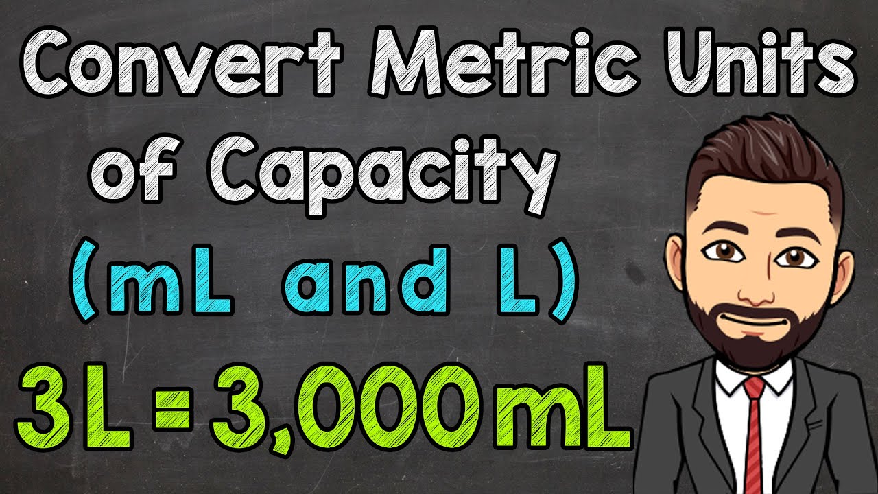 Metric Units of Capacity | Convert mL and L