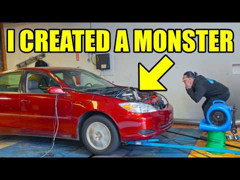 How I Turbocharged a Camry on a BUDGET... to Win a Bet!