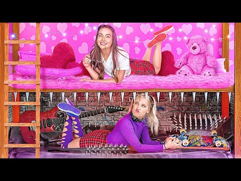 FANTASTIC ROOM MAKEOVER CHALLENGE || Cool Crafts & DIY Items for House by 123 GO!