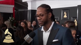 2 Chainz | Red Carpet | 59th GRAMMYs