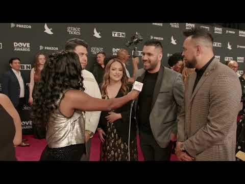 Andy Alemany, TWICE, Samuel ASH - 53rd Annual Dove Awards Red Carpet Interview
