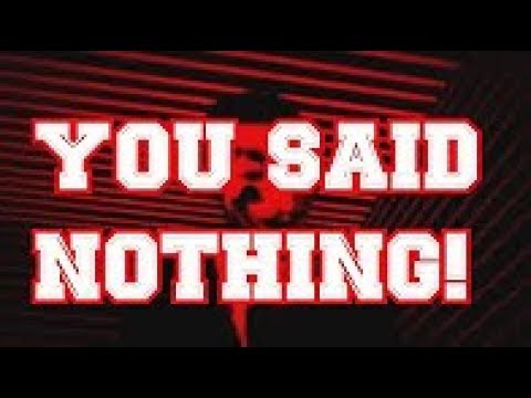 Anonymous - YOU Said NOTHING!