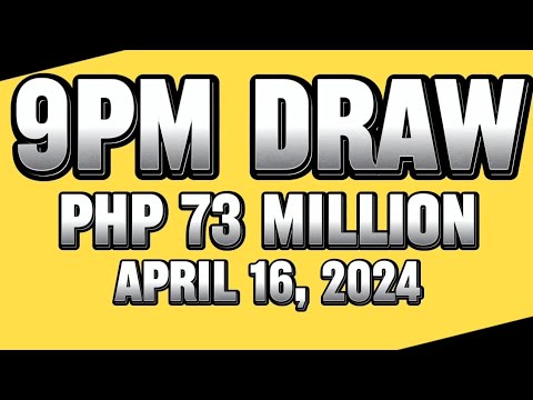 LOTTO 9PM DRAW RESULT APRIL 16, 2024 #lottoresulttoday #pcsolottoresults #stl