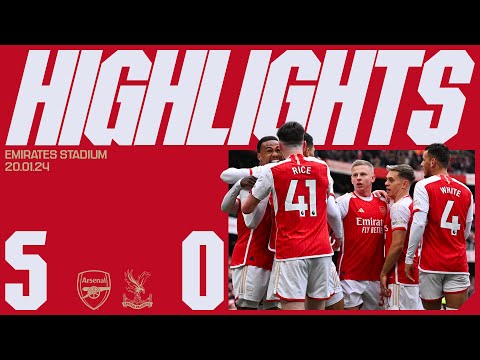 Resumen de Arsenal vs Crystal Palace Matchday 21